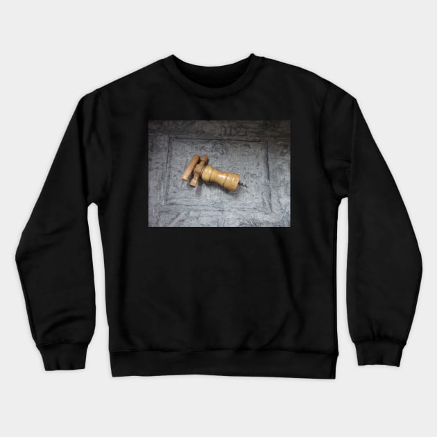 The corkscrew - 1 Crewneck Sweatshirt by walter festuccia